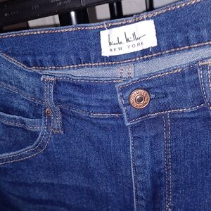 Nicole Miller Dark Blue Size 10 Jeans